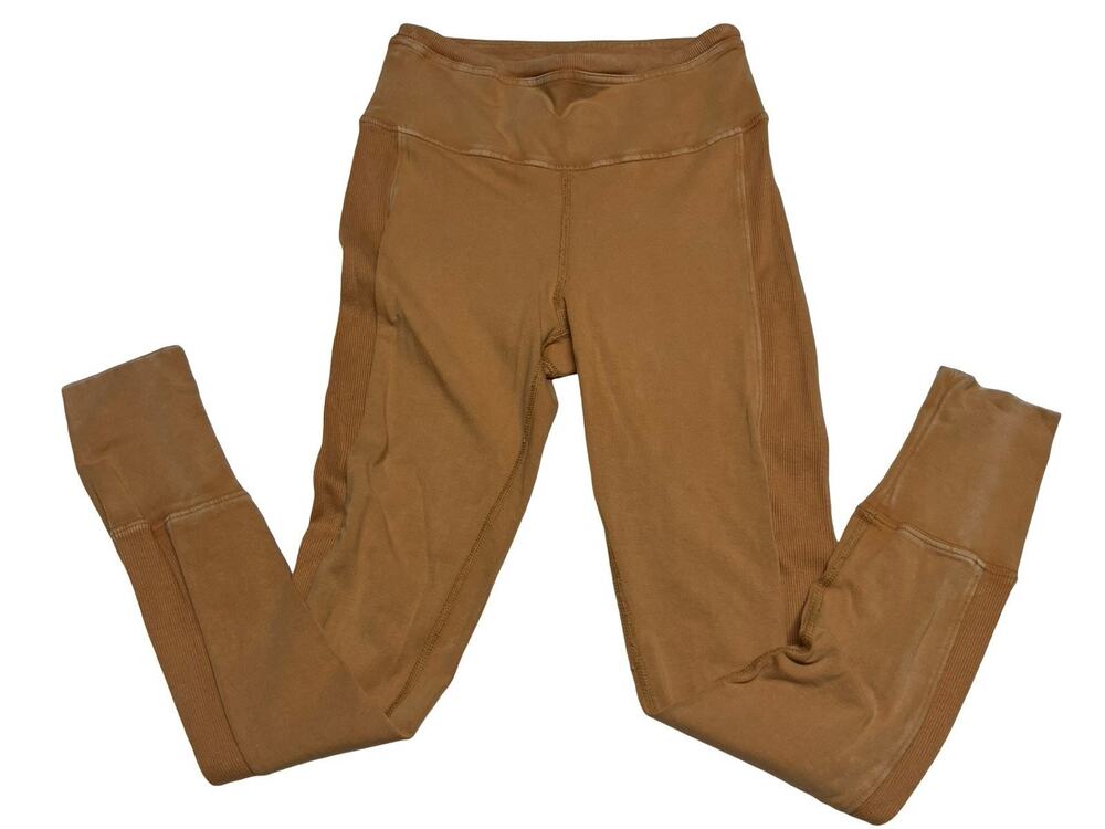 Free People Movement Hot Shot Leggings Toasted Coconut SZ XS